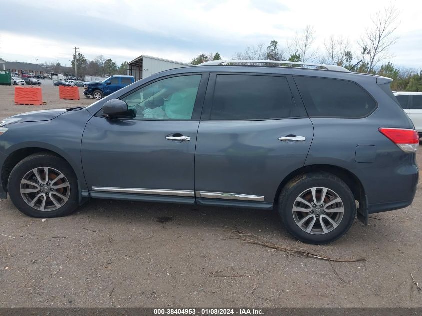 2013 NISSAN PATHFINDER SL - 5N1AR2MN1DC673973