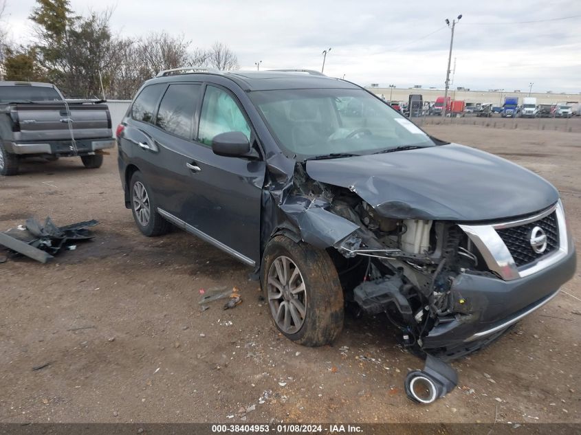 2013 NISSAN PATHFINDER SL - 5N1AR2MN1DC673973