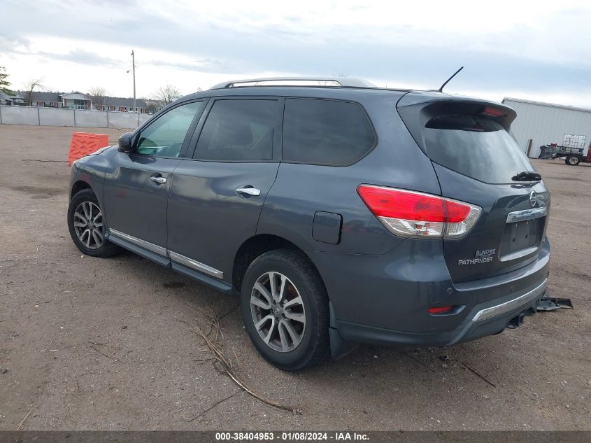 2013 NISSAN PATHFINDER SL - 5N1AR2MN1DC673973