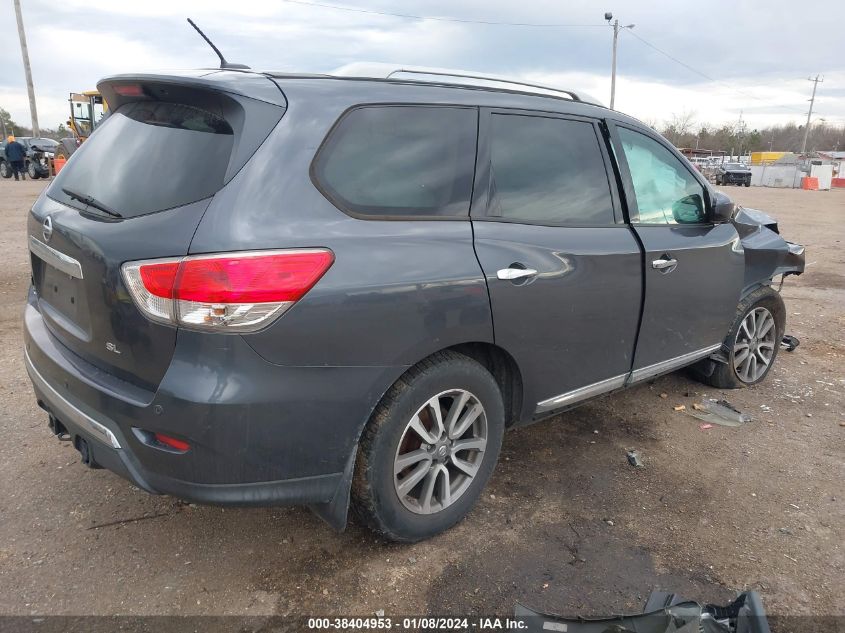 2013 NISSAN PATHFINDER SL - 5N1AR2MN1DC673973