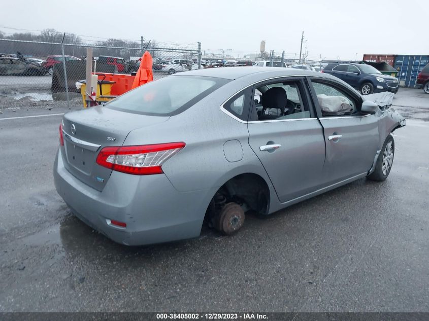 2013 NISSAN SENTRA S/SV/SR/SL - 3N1AB7AP9DL777498