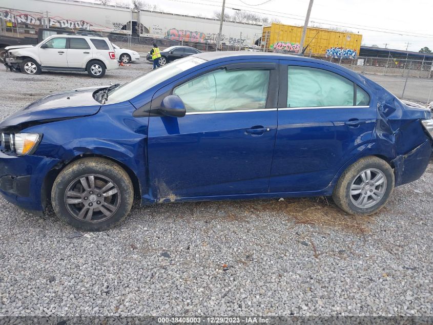 2014 CHEVROLET SONIC LT - 1G1JD5SB8E4171804