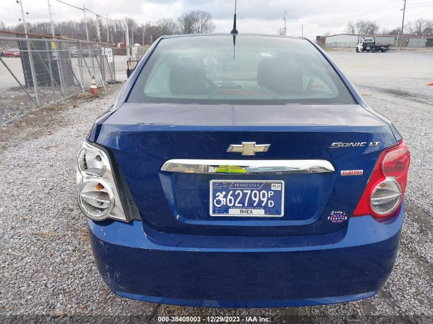 2014 CHEVROLET SONIC LT - 1G1JD5SB8E4171804
