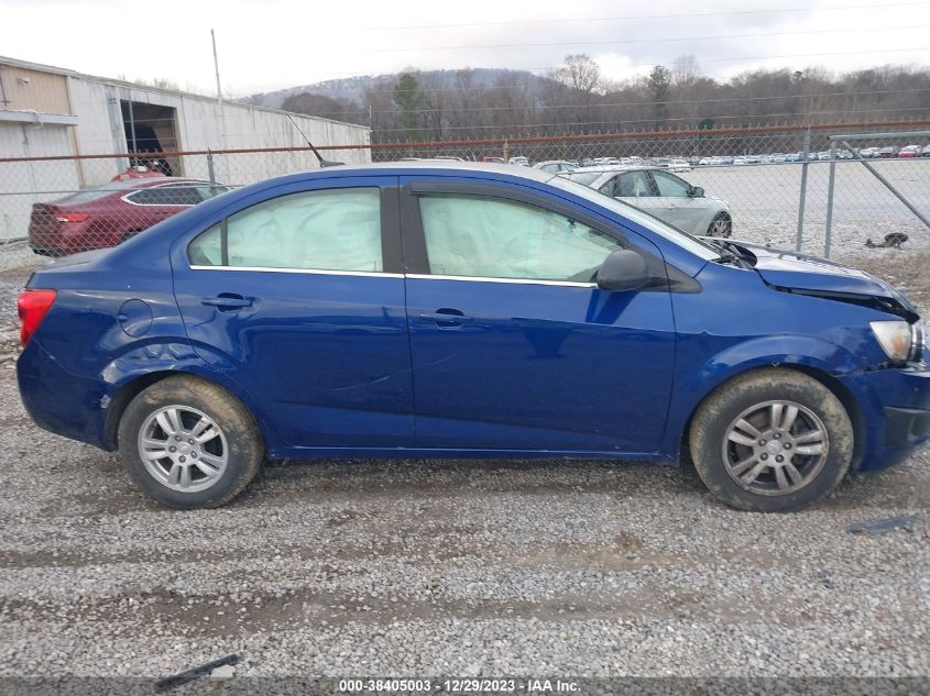 2014 CHEVROLET SONIC LT - 1G1JD5SB8E4171804