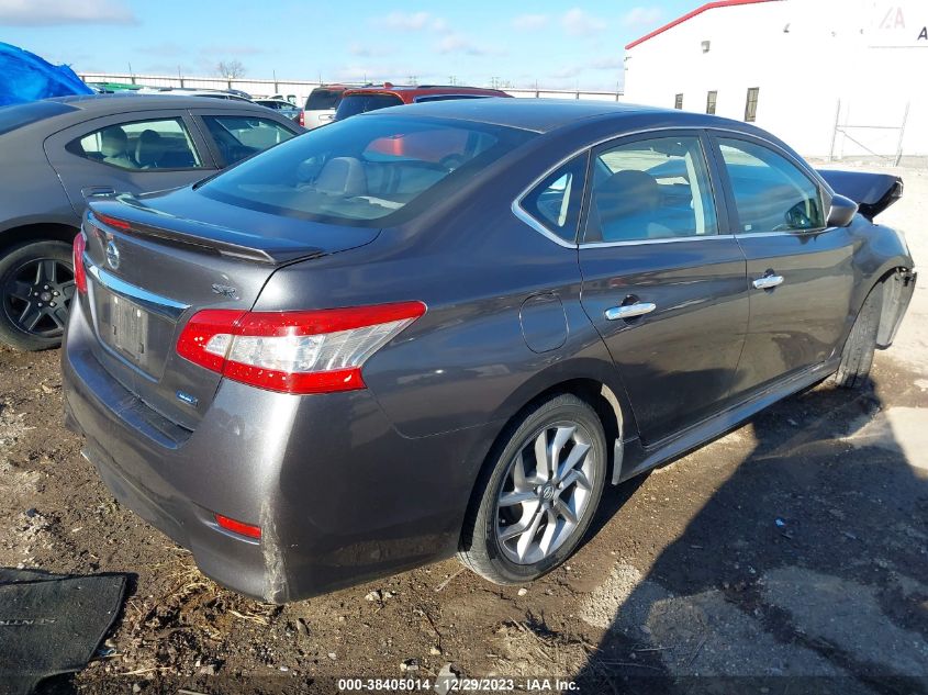 2013 NISSAN SENTRA SR - 3N1AB7AP7DL783834