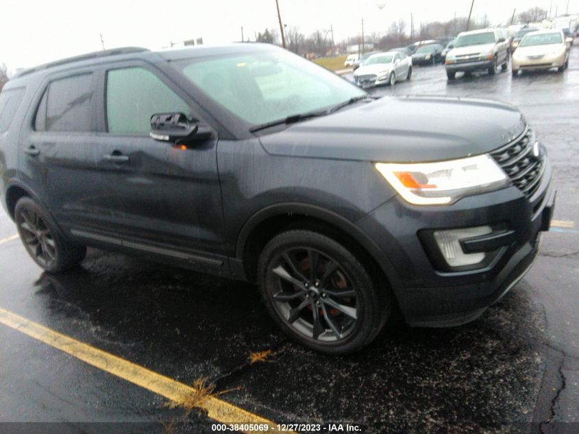 2017 FORD EXPLORER XLT - 1FM5K8D84HGD01254