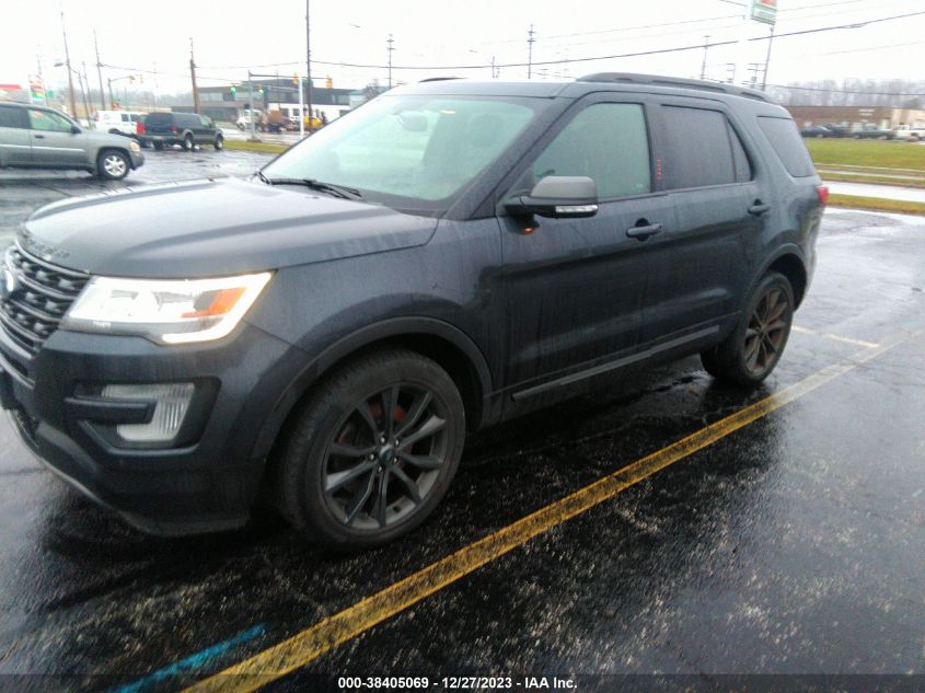 2017 FORD EXPLORER XLT - 1FM5K8D84HGD01254