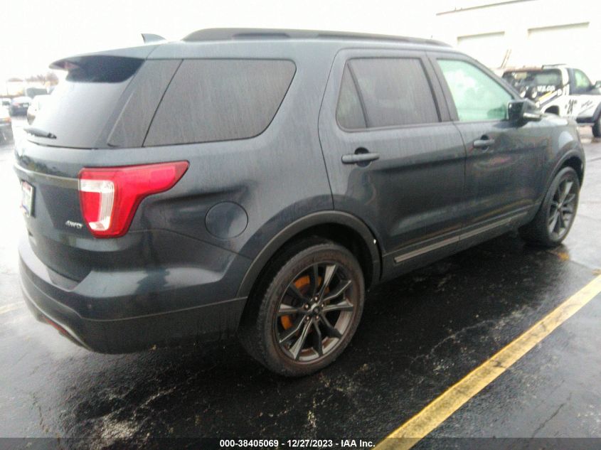 2017 FORD EXPLORER XLT - 1FM5K8D84HGD01254