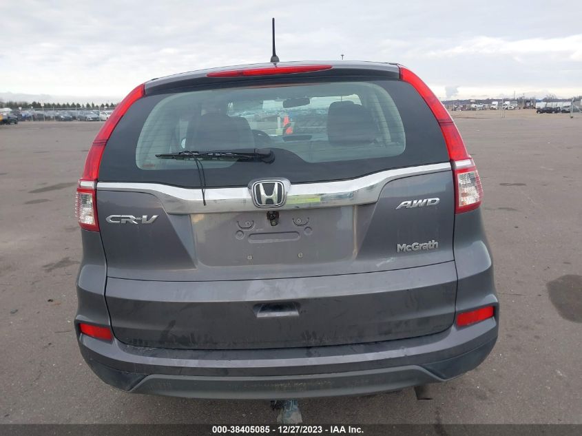 2016 HONDA CR-V LX - 5J6RM4H30GL086964