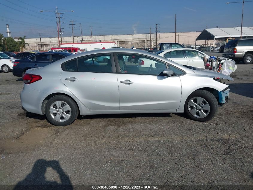 2017 KIA FORTE LX - 3KPFK4A70HE093192