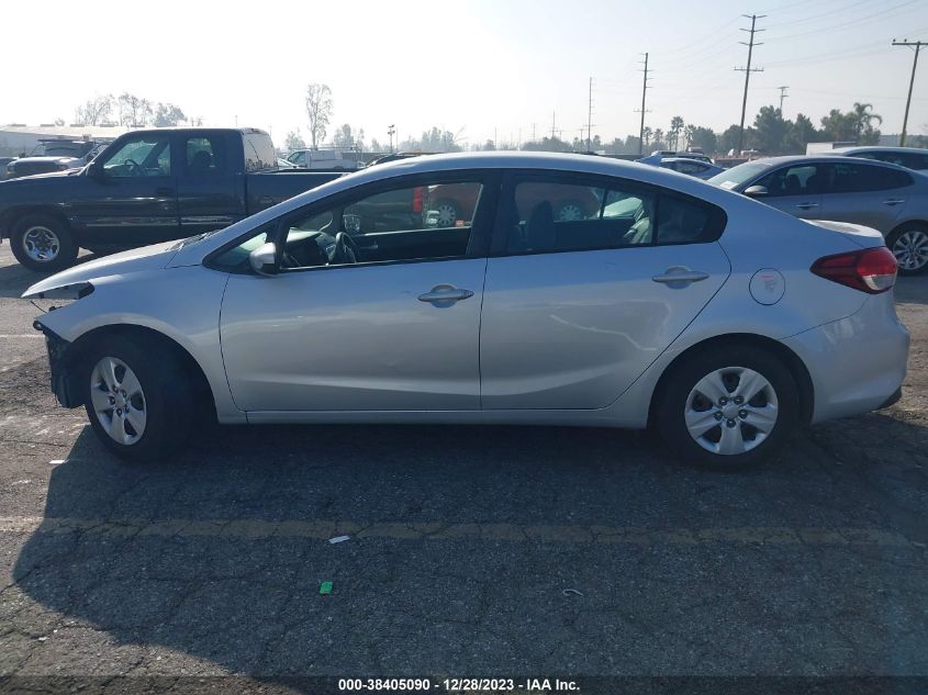 2017 KIA FORTE LX - 3KPFK4A70HE093192