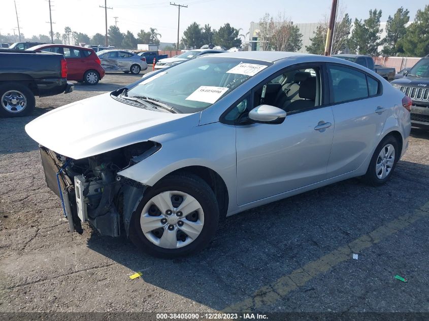 2017 KIA FORTE LX - 3KPFK4A70HE093192