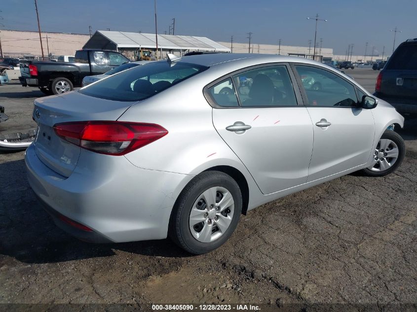 2017 KIA FORTE LX - 3KPFK4A70HE093192