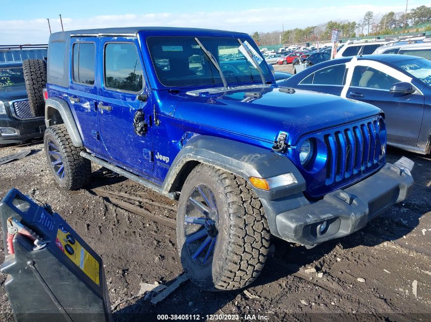 2018 JEEP WRANGLER UNLIMITED SPORT S 4X4 - 1C4HJXDG1JW318112