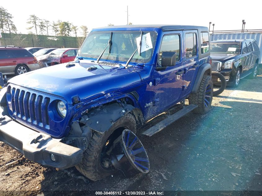 2018 JEEP WRANGLER UNLIMITED SPORT S 4X4 - 1C4HJXDG1JW318112