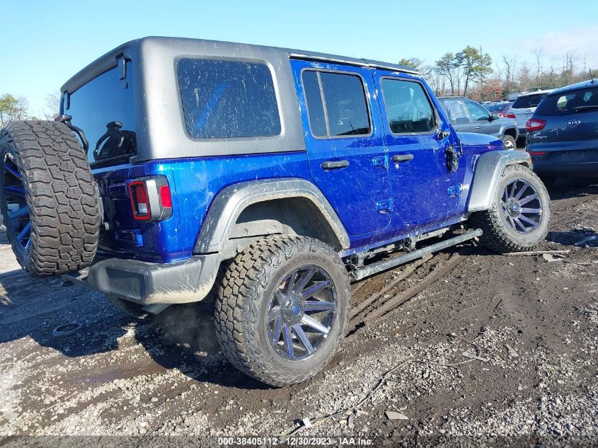 2018 JEEP WRANGLER UNLIMITED SPORT S 4X4 - 1C4HJXDG1JW318112