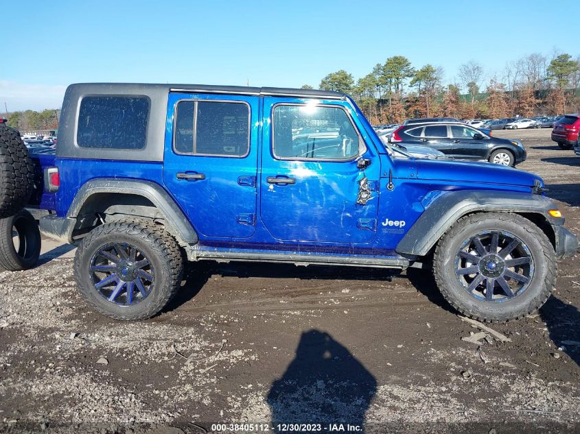 2018 JEEP WRANGLER UNLIMITED SPORT S 4X4 - 1C4HJXDG1JW318112