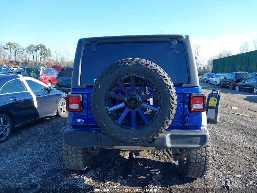 2018 JEEP WRANGLER UNLIMITED SPORT S 4X4 - 1C4HJXDG1JW318112