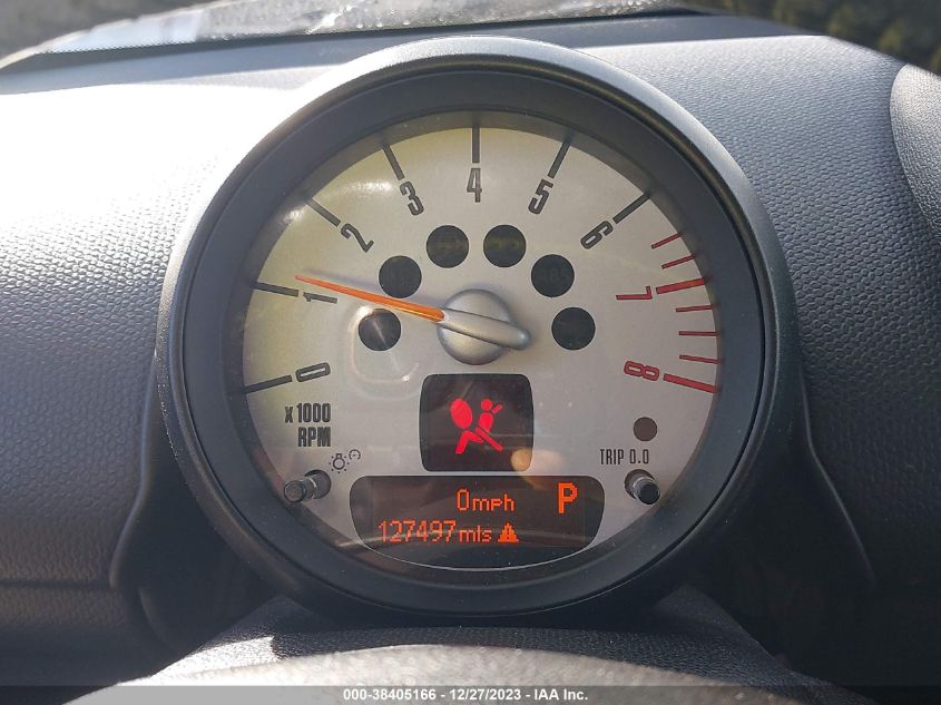 2013 MINI PACEMAN COOPER WMWSS1C59DWN93986