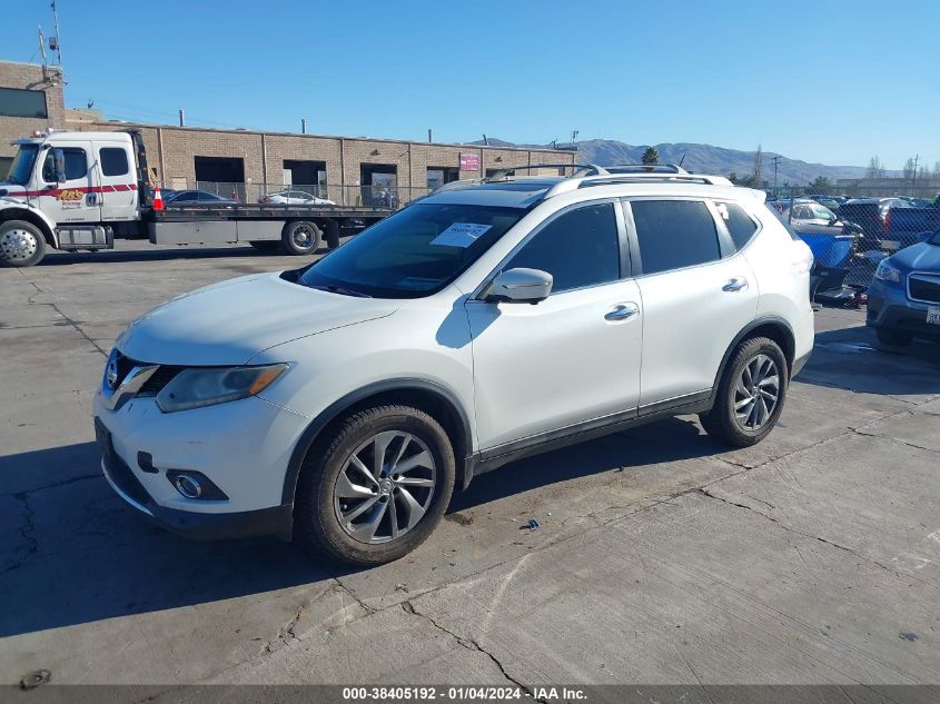 2015 NISSAN ROGUE S/SL/SV - 5N1AT2MV2FC836831