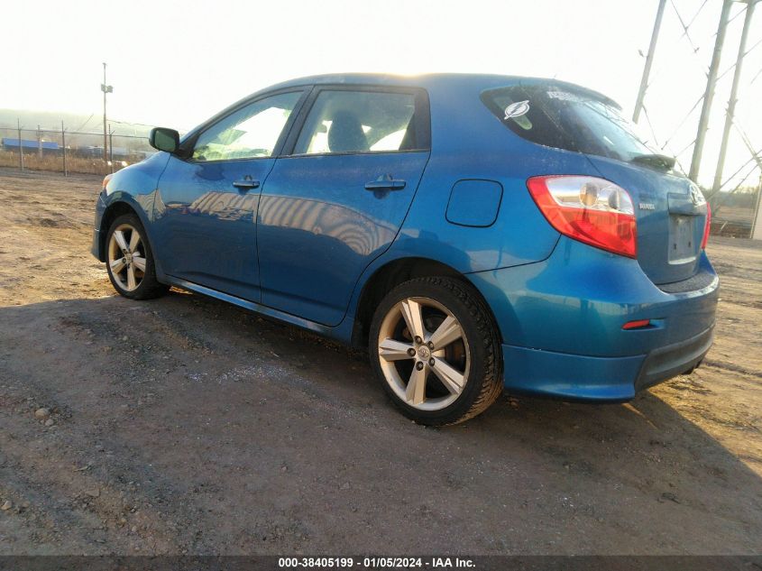 2T1LE40E89C010568 | 2009 TOYOTA MATRIX