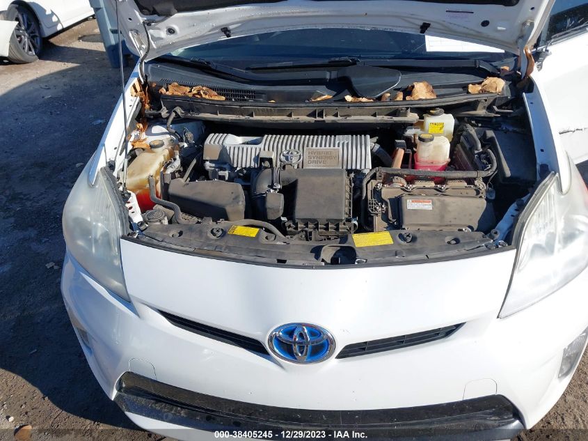 2013 TOYOTA PRIUS THREE SE - JTDKN3DUXD5598907