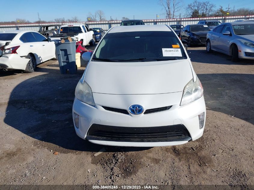2013 TOYOTA PRIUS THREE SE - JTDKN3DUXD5598907