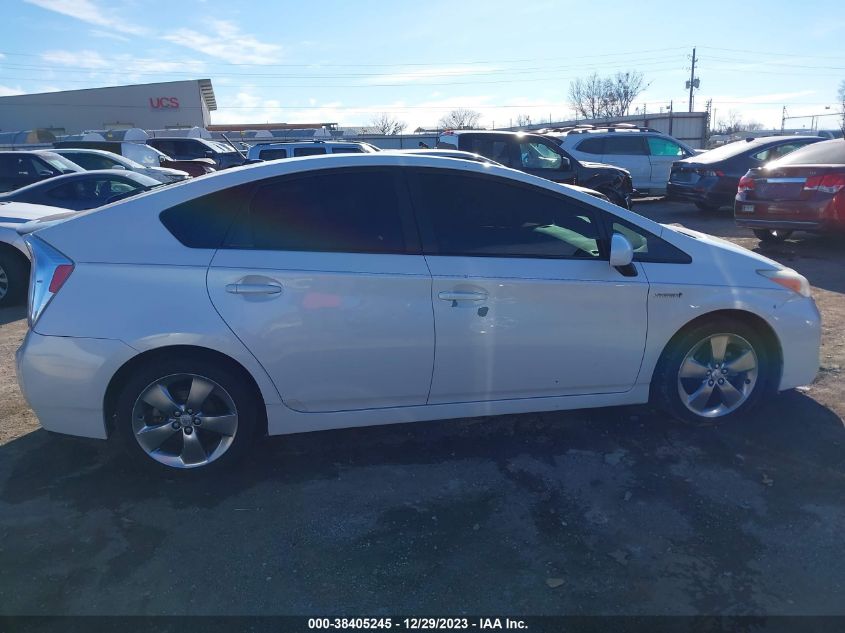2013 TOYOTA PRIUS THREE SE - JTDKN3DUXD5598907