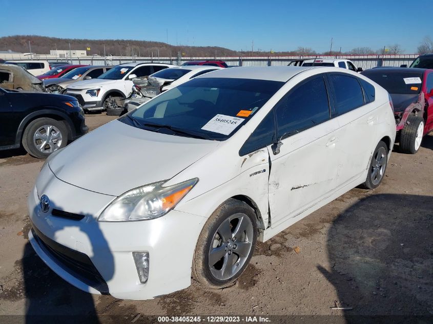 2013 TOYOTA PRIUS THREE SE - JTDKN3DUXD5598907