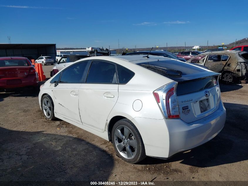2013 TOYOTA PRIUS THREE SE - JTDKN3DUXD5598907