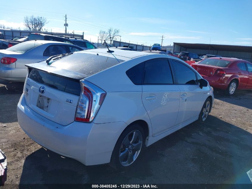 2013 TOYOTA PRIUS THREE SE - JTDKN3DUXD5598907