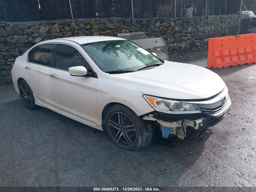 2017 HONDA ACCORD SPORT SPECIAL EDITION - 1HGCR2F13HA110045