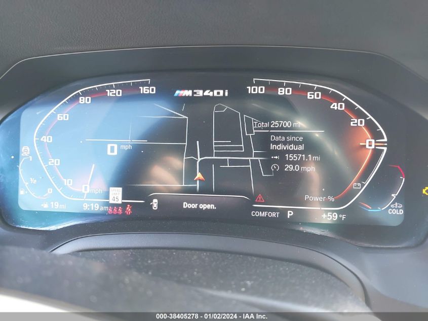 2022 BMW 3 SERIES - 3MW5U7J03N8C70030