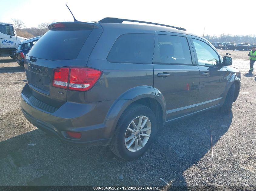 2014 DODGE JOURNEY SXT - 3C4PDCBB6ET258942