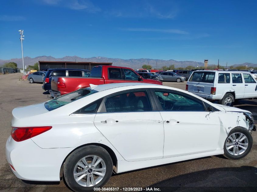 2014 HYUNDAI SONATA GLS - 5NPEB4AC3EH863367