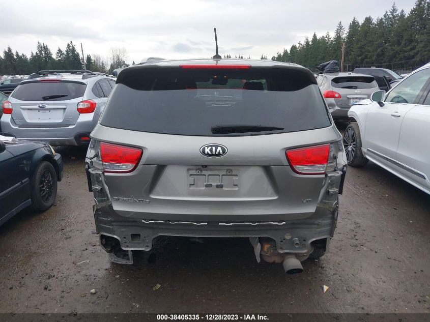 2016 KIA SORENTO 3.3L LX - 5XYPGDA51GG131552