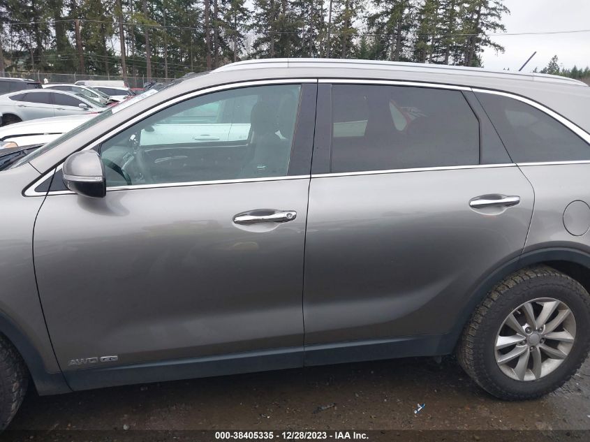 2016 KIA SORENTO 3.3L LX - 5XYPGDA51GG131552