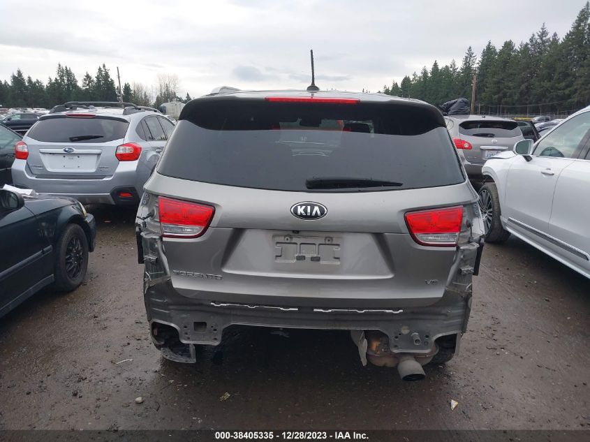 2016 KIA SORENTO 3.3L LX - 5XYPGDA51GG131552