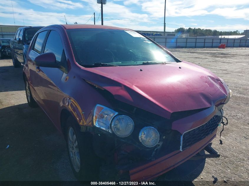2014 CHEVROLET SONIC LT AUTO - 1G1JC6SH5E4127952