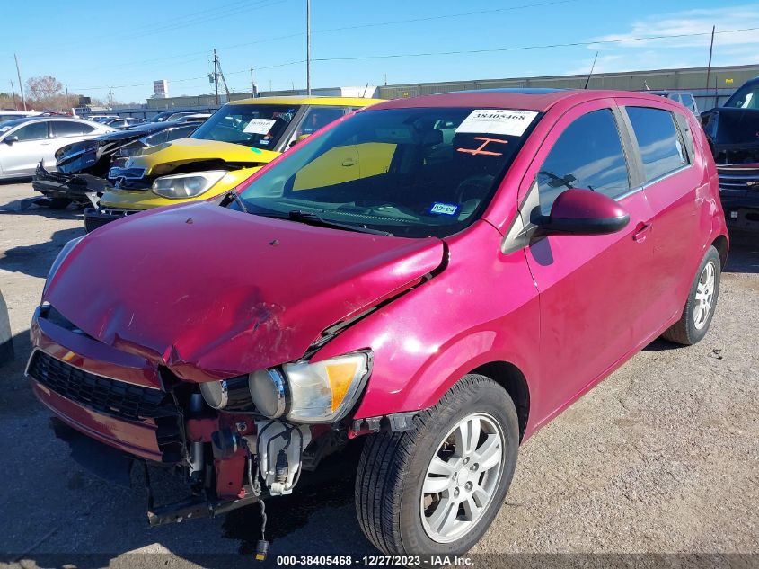 2014 CHEVROLET SONIC LT AUTO - 1G1JC6SH5E4127952