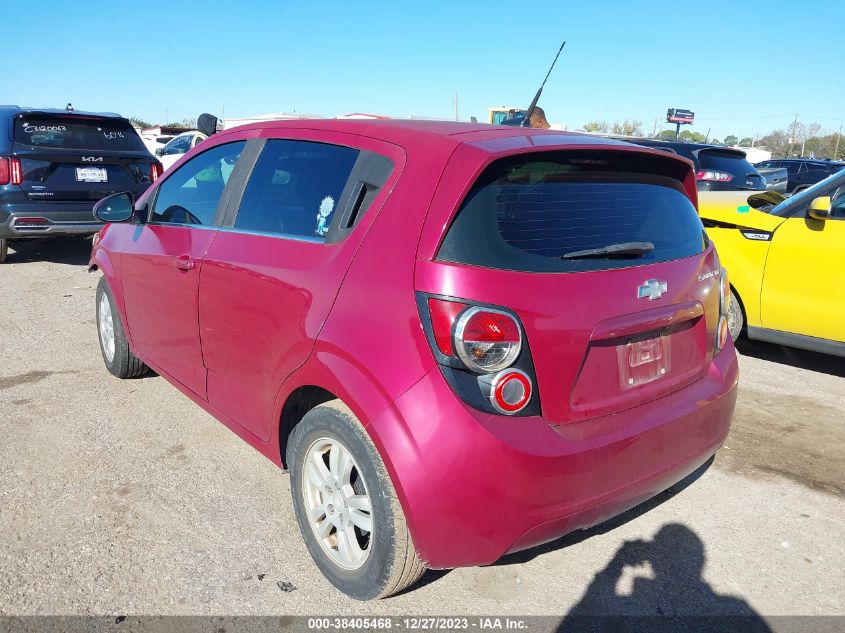 2014 CHEVROLET SONIC LT AUTO - 1G1JC6SH5E4127952