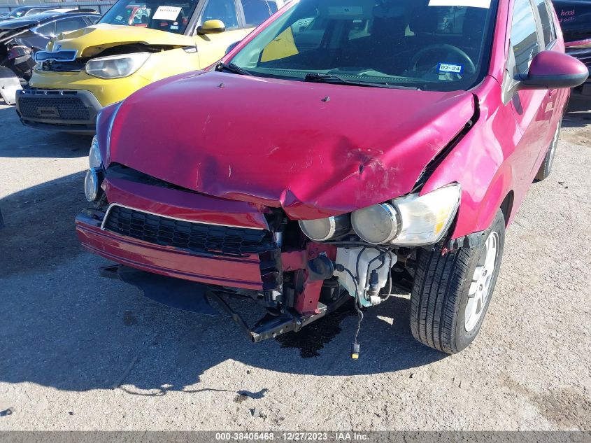 2014 CHEVROLET SONIC LT AUTO - 1G1JC6SH5E4127952