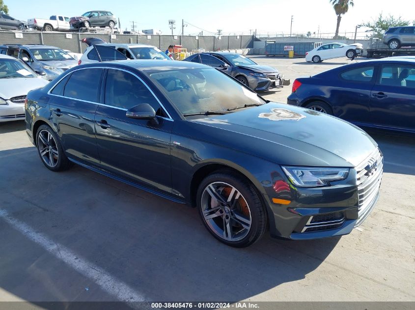 2017 AUDI A4 2.0T PREMIUM - WAUENAF47HN038716