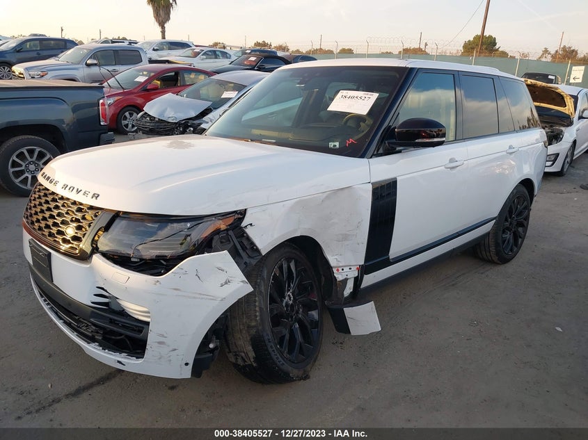 VIN SALGS2SE1MA416368 2021 LAND ROVER RANGE ROVER P525 WESTMINSTER