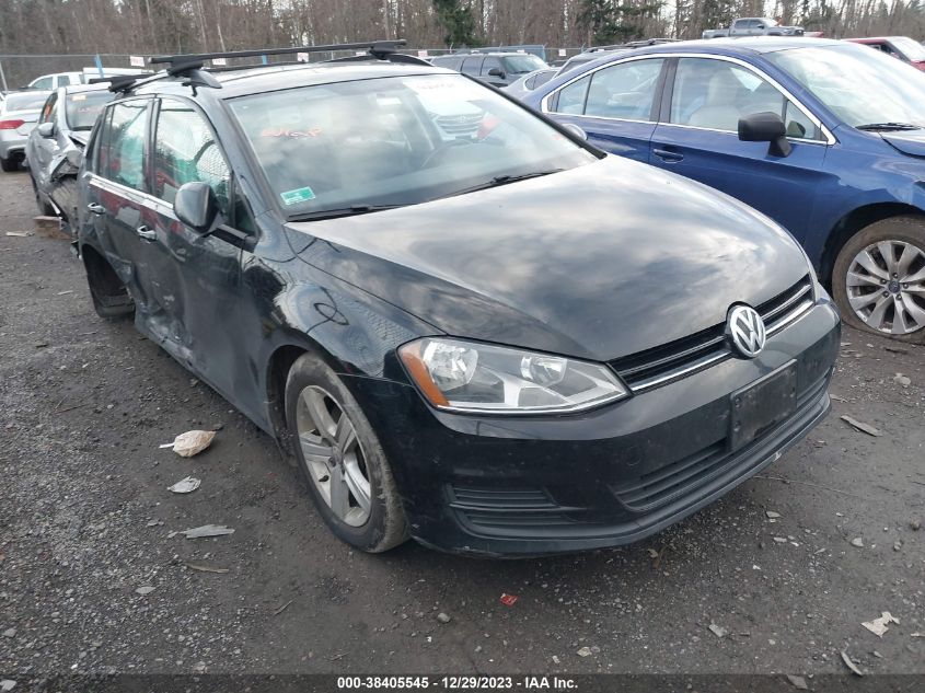 2015 VOLKSWAGEN GOLF SPORTWAGEN TDI S 4-DOOR - 3VWFA7AU9FM519813