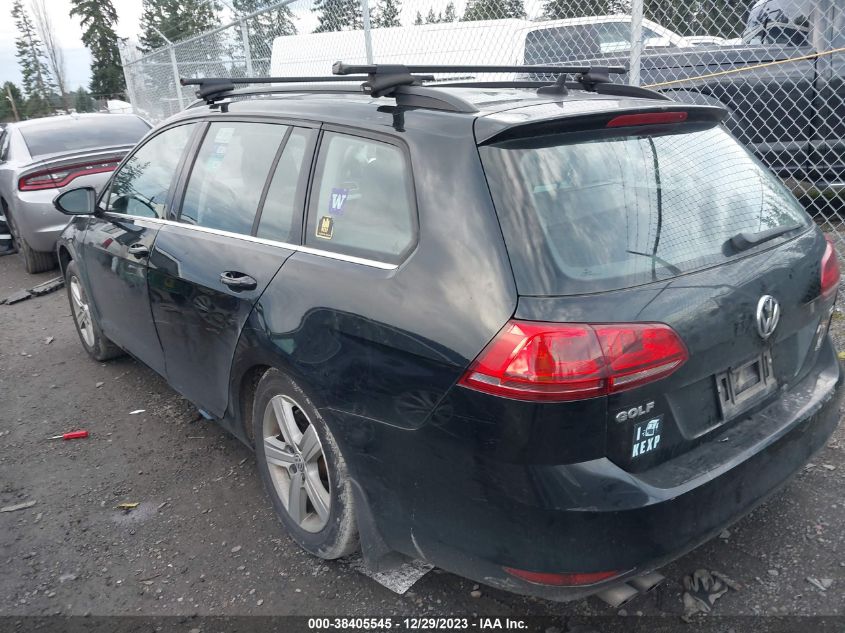 2015 VOLKSWAGEN GOLF SPORTWAGEN TDI S 4-DOOR - 3VWFA7AU9FM519813