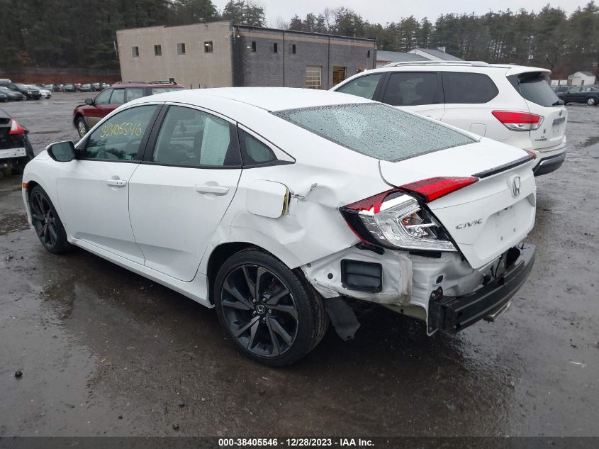 2021 HONDA CIVIC SPORT - 2HGFC2F86MH502279