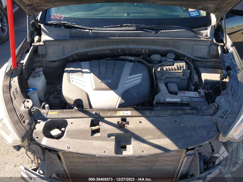2017 HYUNDAI SANTA FE SE - KM8SM4HF1HU180425