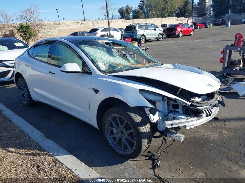 2022 TESLA MODEL 3 - 5YJ3E1EAXNF148347