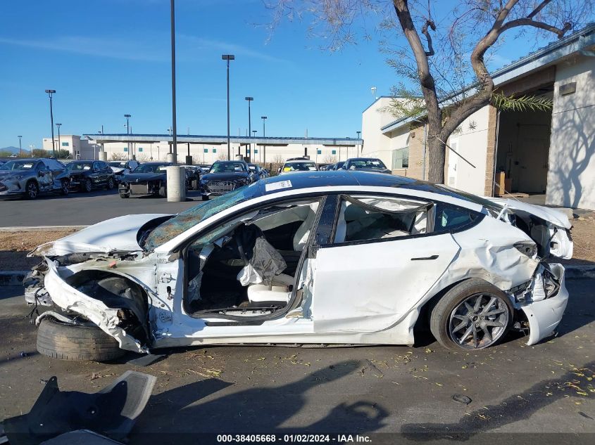2022 TESLA MODEL 3 - 5YJ3E1EAXNF148347